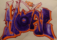 Graffiti Sketch - Photo by koal (2019)