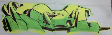 Graffiti Sketch - Photo by koal