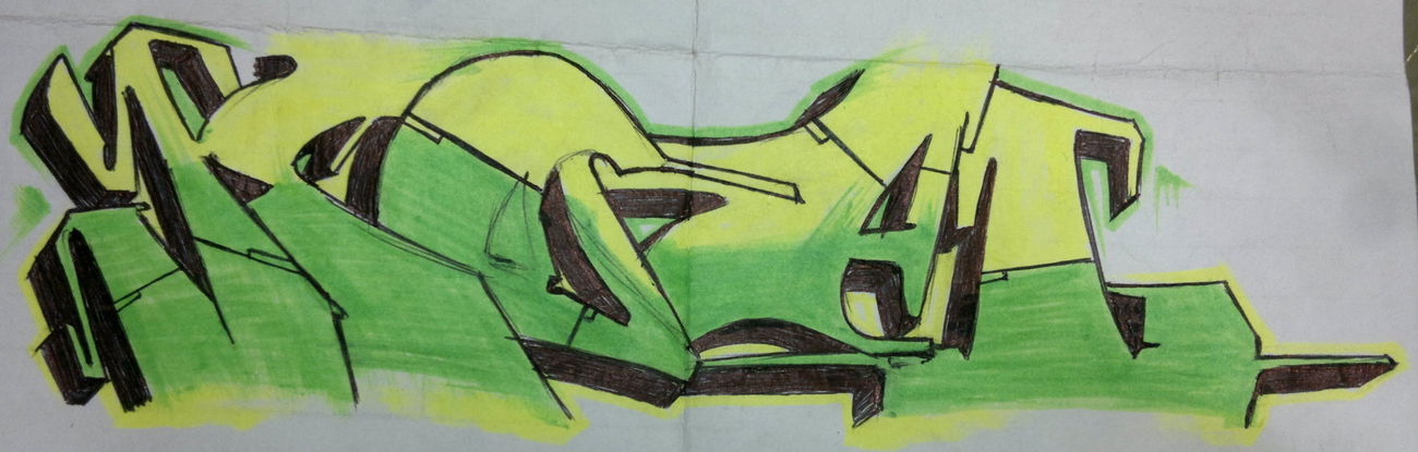 Graffiti Sketch - Photo by koal