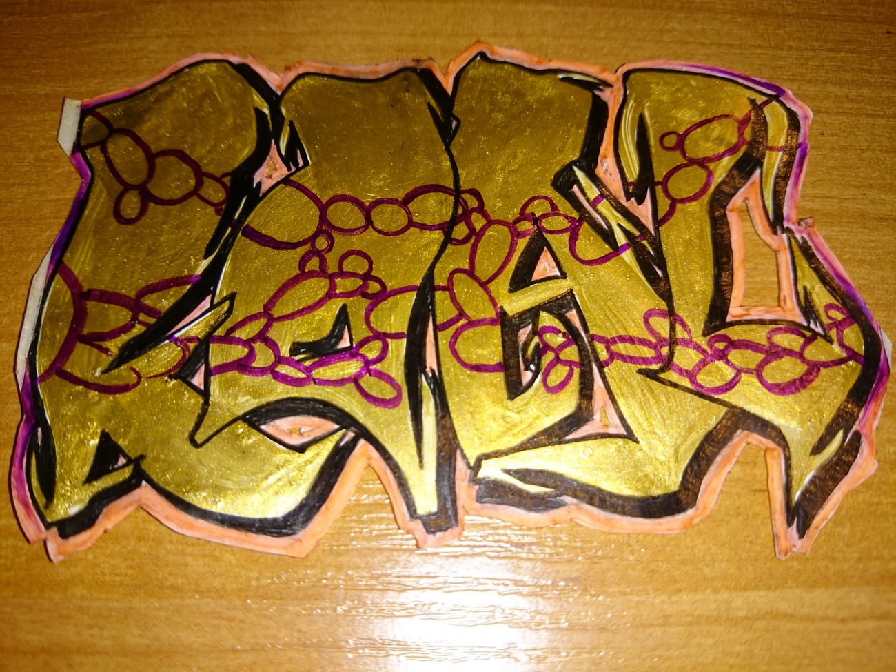 Graffiti Sketch in Zestaw miejsca - Photo by koal