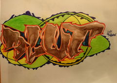 Graffiti Wall - Photo by koal (2017)