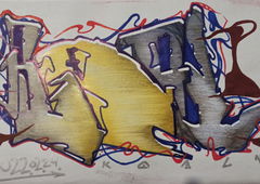 Graffiti Sketch in Ustal miejsce - Photo by koal - Koal (2022)
