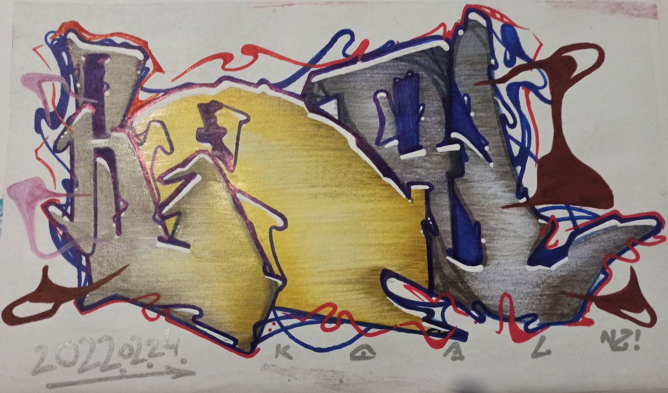 Graffiti Sketch in Ustal miejsce - Photo by koal - Koal (2022)