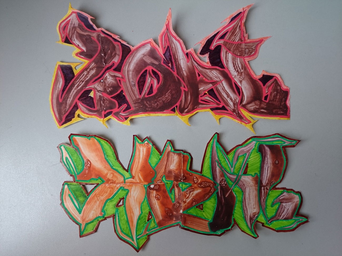 Graffiti Sketch in Zestaw miejsca - Photo by koal