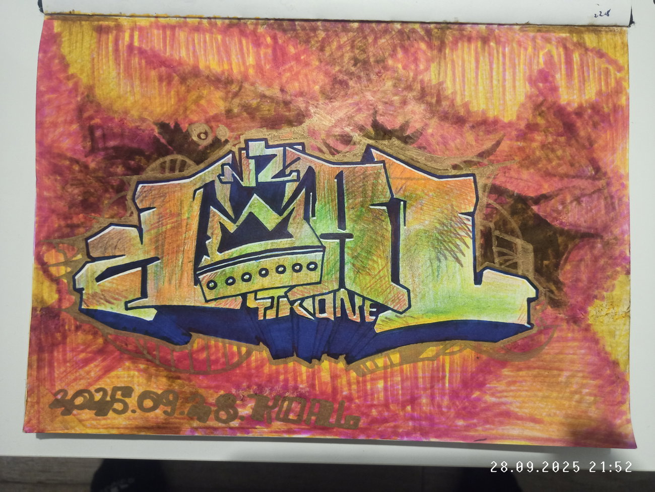 Graffiti Sketch in Ustaw lokalizację - Photo by koal - Koal