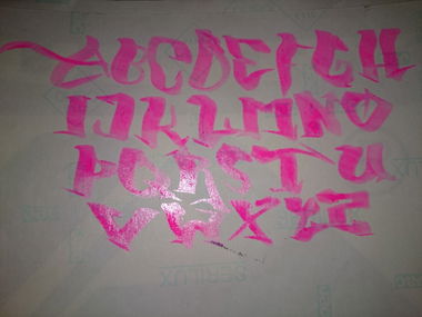 Graffiti Sketch in Zestaw miejsca - Photo by koal