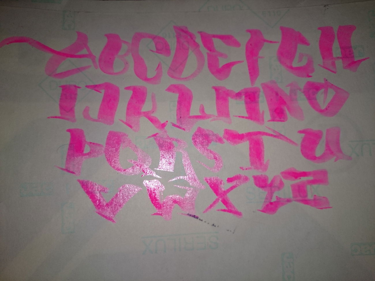 Graffiti Sketch in Zestaw miejsca - Photo by koal