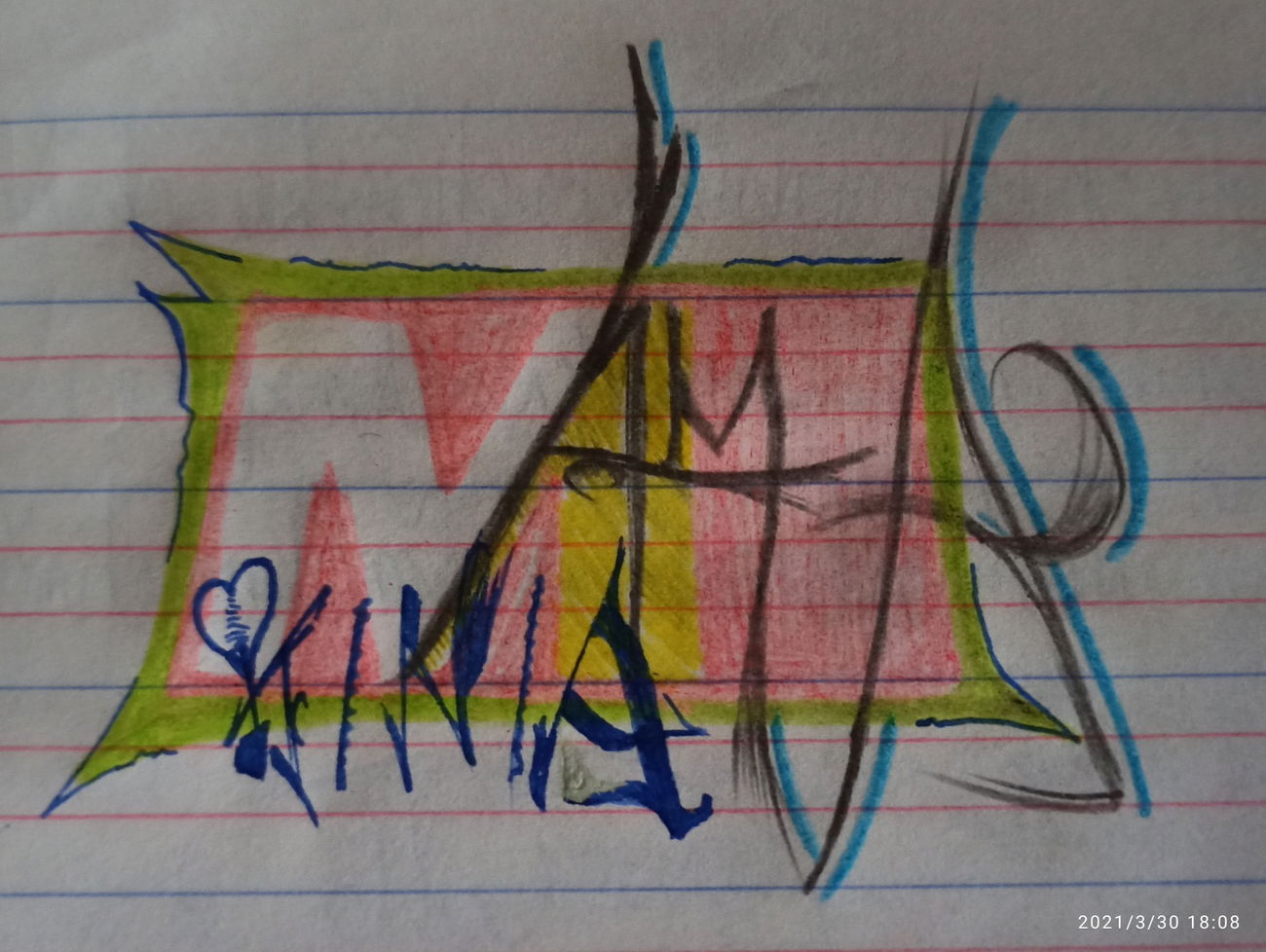 Graffiti Sketch in Ustal miejsce - Photo by koal