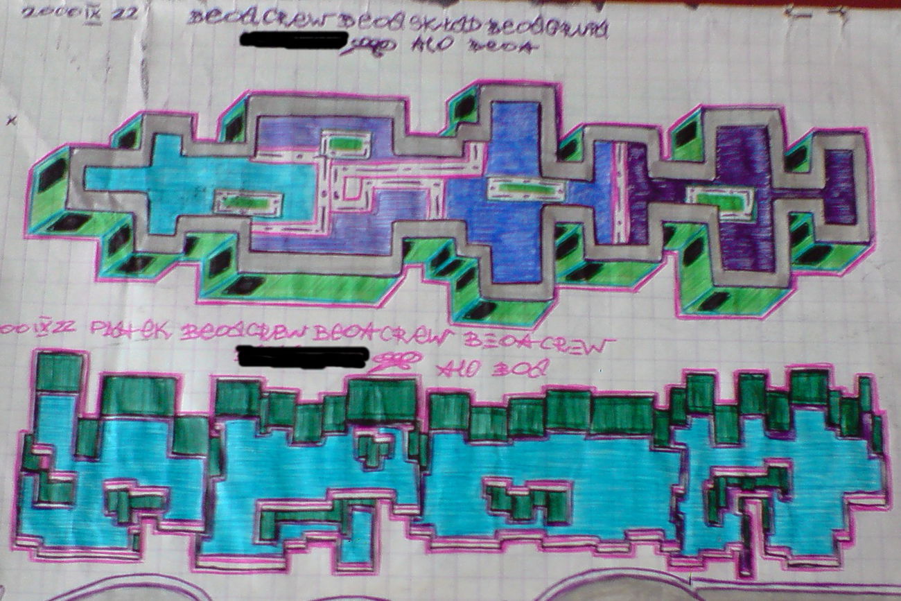 Graffiti Sketch - Photo by koal