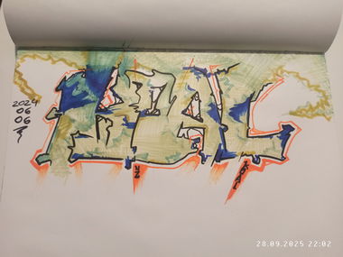 Graffiti Sketch in Ustaw lokalizację - Photo by koal - Koal