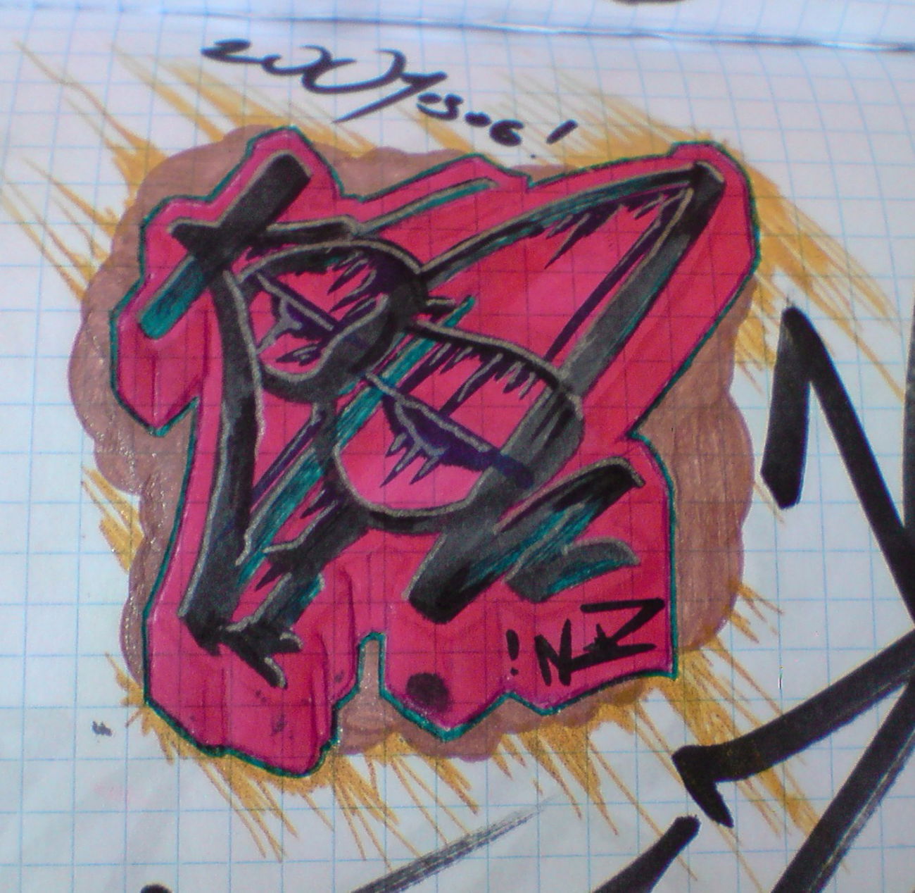 Graffiti Sketch - Photo by koal