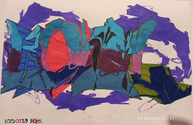 Graffiti Sketch in Ustaw lokalizację - Photo by koal - Koal