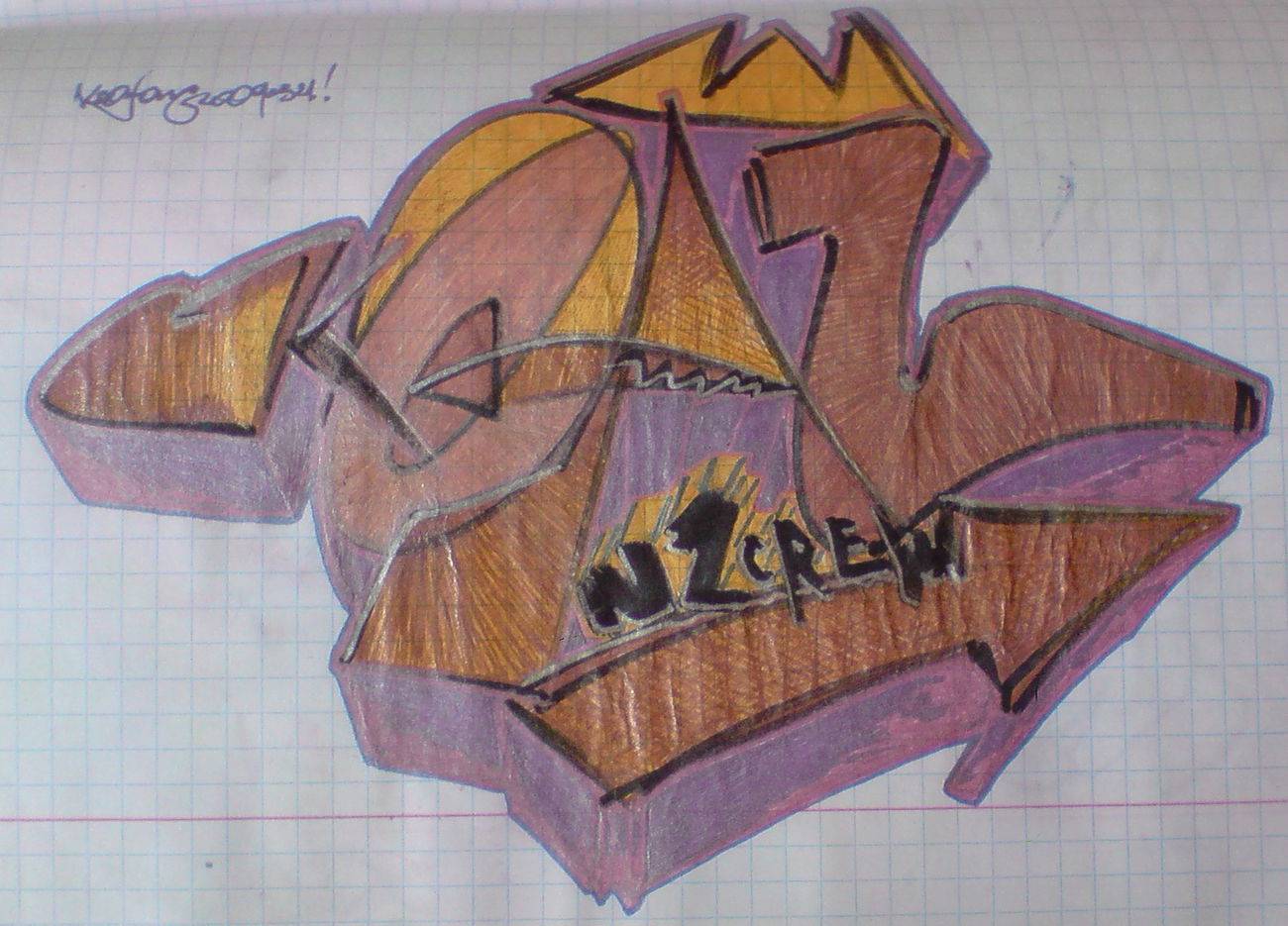 Graffiti Sketch - Photo by koal