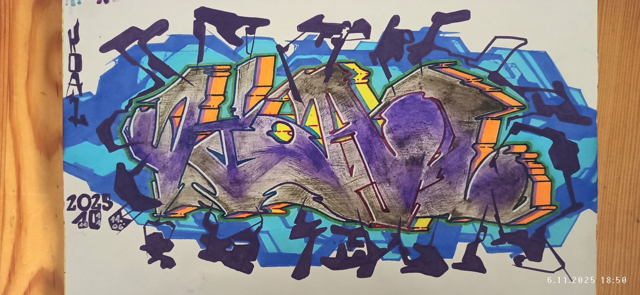Graffiti Sketch in Ustaw lokalizację - Photo by koal - Koal, koalone (2025)