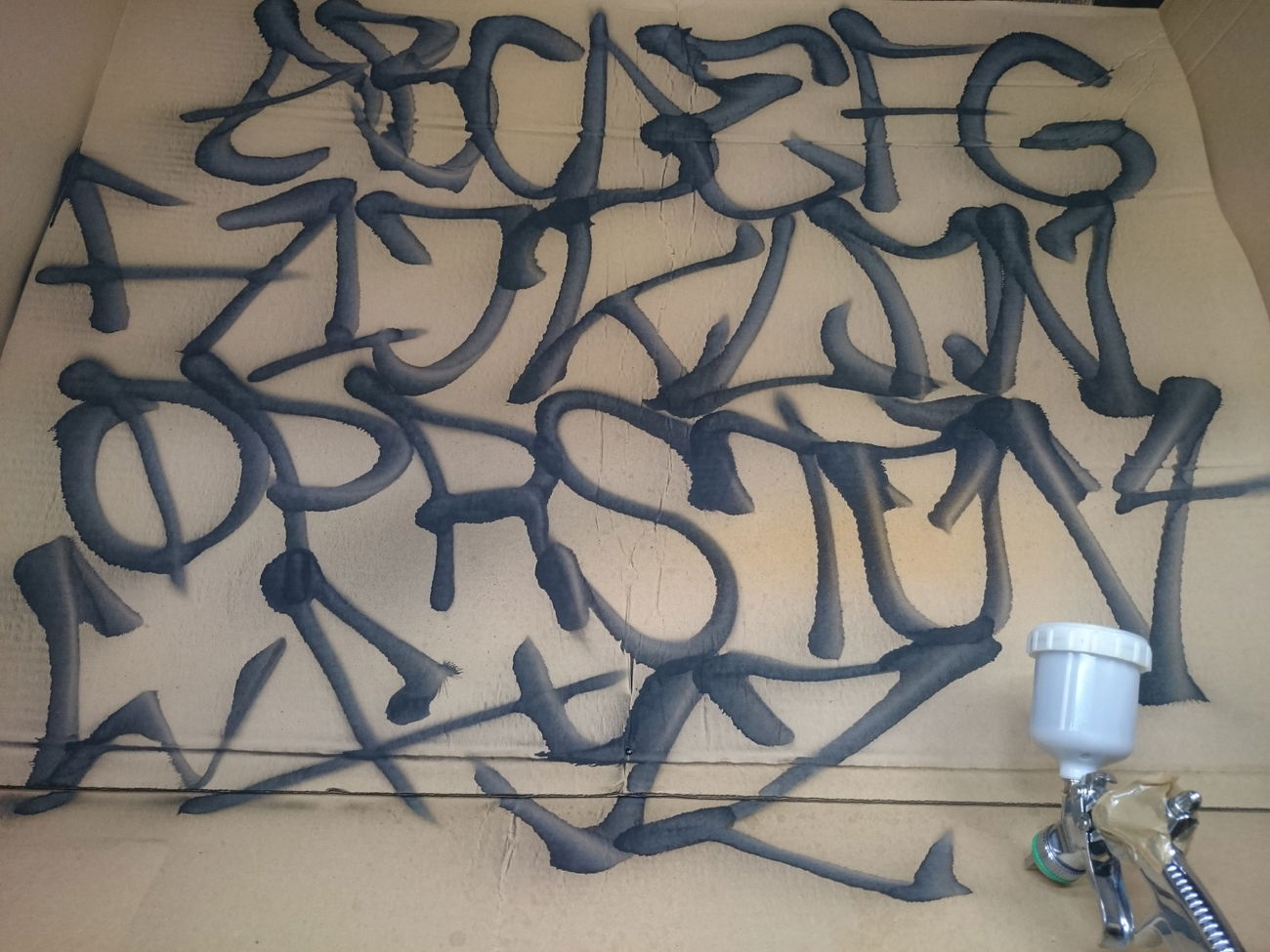 Graffiti Artwork in Zestaw miejsca - Photo by koal