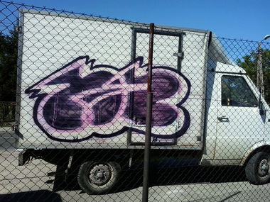 Graffiti Bombing - Photo by koal