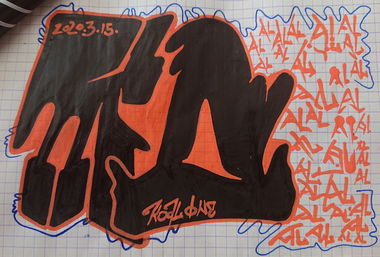 Graffiti Sketch - Photo by koal (2020)