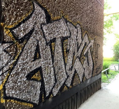 Graffiti Bombing in Настройка Расположения - Photo by kochechika - kocher (2018)