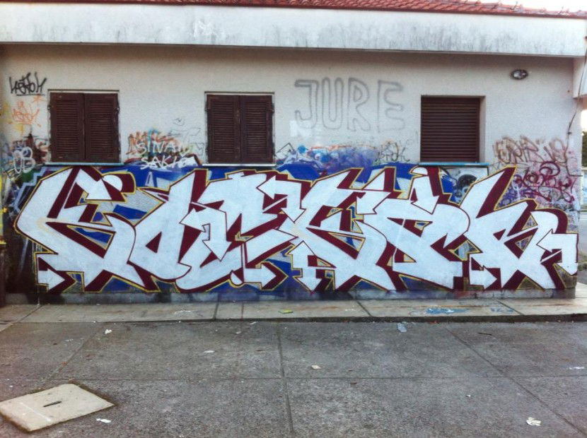 Graffiti Wall in Rijeka - Photo by kocka - kockar