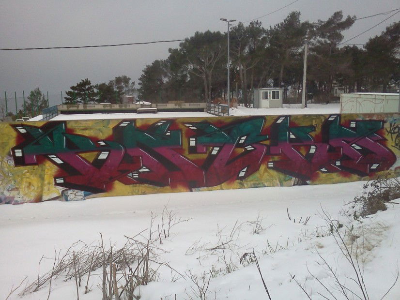 Graffiti Wall in Rijeka - Photo by kocka - kocka