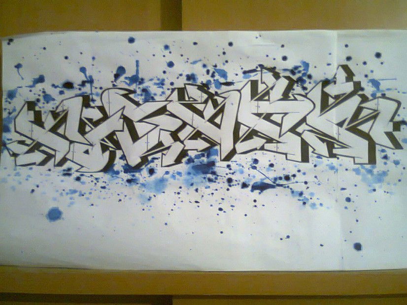 Graffiti Sketch in Rijeka - Photo by kocka - kockar