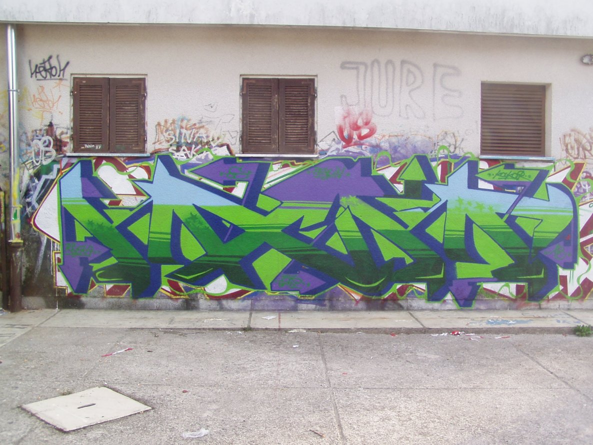 Graffiti Wall - Photo by kocka - kocka (2013)