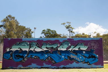 Graffiti Wall - Photo by kodekone - kodek, tanq, paint (2013)