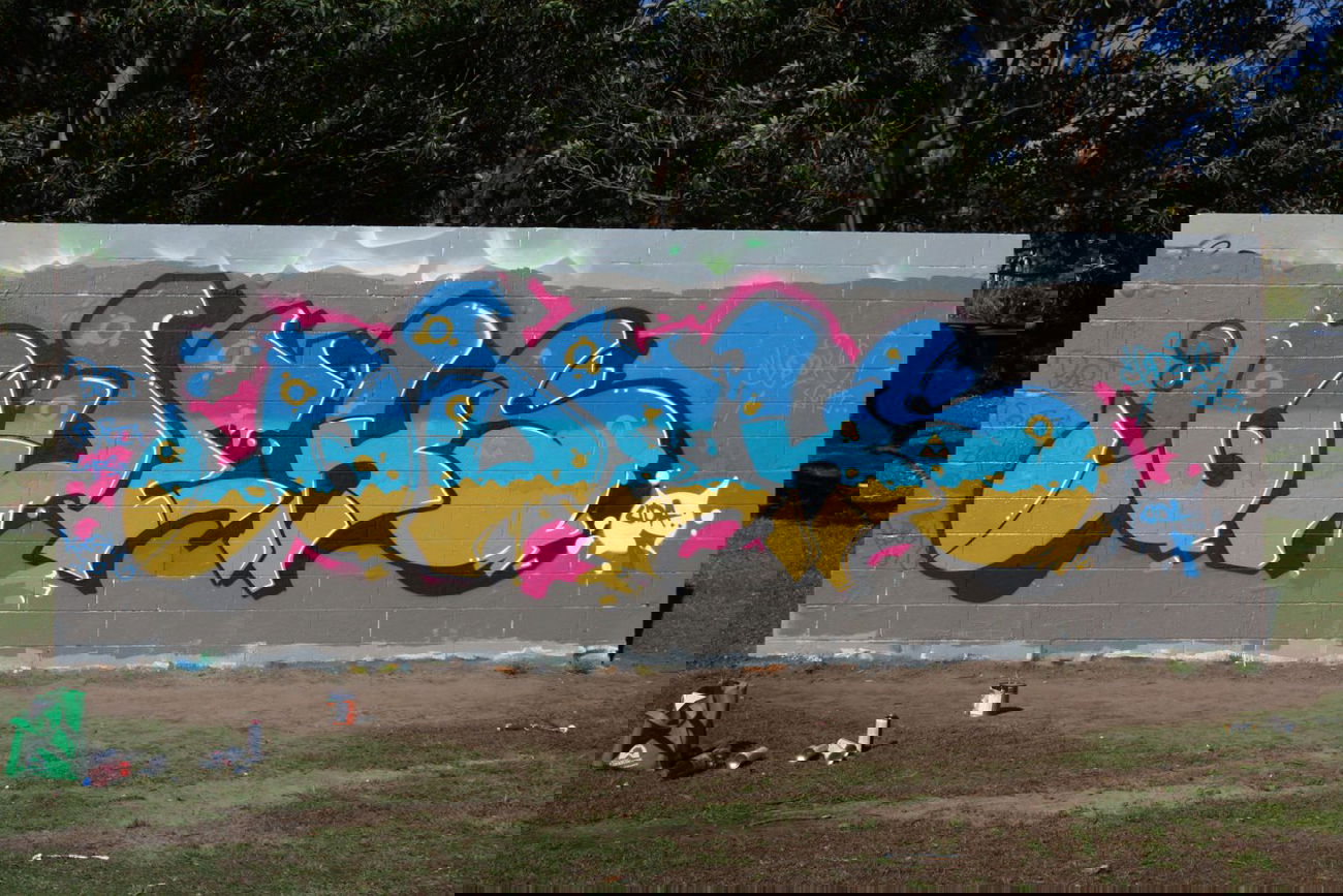 Graffiti Wall - Photo by kodekone