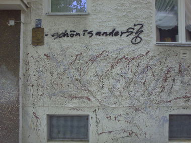 Graffiti Wall - Photo by koeter - anders, message, berlin
