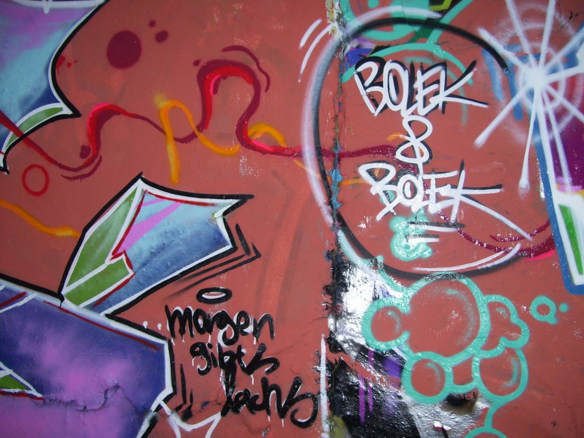 Graffiti Artwork - Photo by koeter - berlin, bolek, morgen