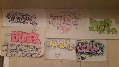 Graffiti Sketch in KÖLN - Photo by kokoloris