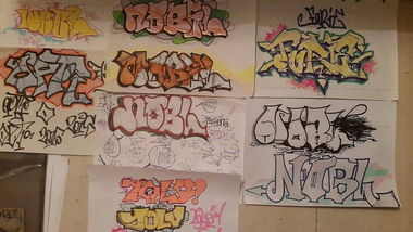 Graffiti Sketch in KÖLN - Photo by kokoloris