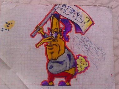 Graffiti Sketch - Photo by kominis123