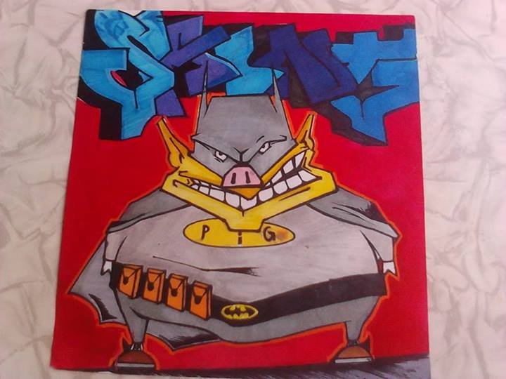 Graffiti Sketch - Photo by kominis123