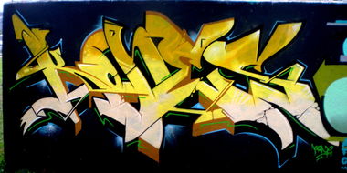 Graffiti Wall - Photo by kones - kones, thessaloniki (2012)