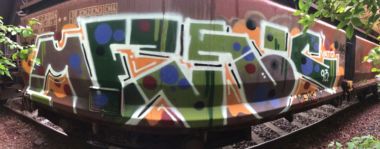 Graffiti Wall - Photo by koolibri - menk, 93 (2016)