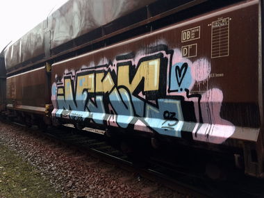 Graffiti Train - Photo by koolibri (2017)