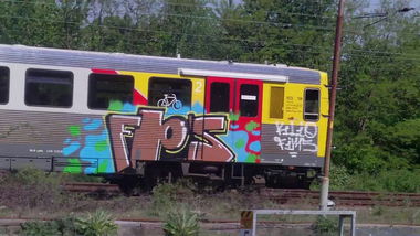 Graffiti Train - Photo by koolk - fp, fp's, kosh