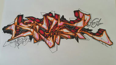 Graffiti Sketch - Photo by koon