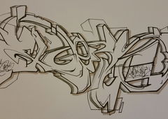 Graffiti Sketch - Photo by koon