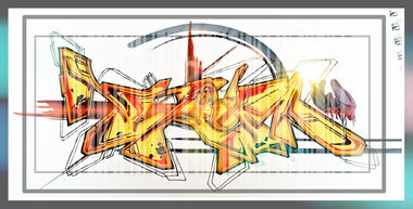 Graffiti Sketch - Photo by koon - koon (2015)