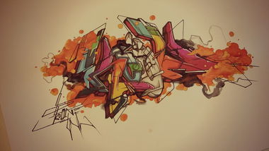 Graffiti Sketch - Photo by koon - koon (2015)