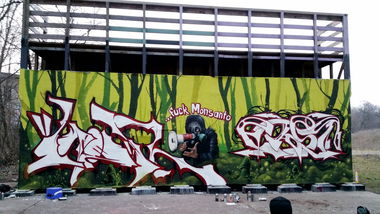 Graffiti Wall - Photo by koon - edga, erst, koon (2016)