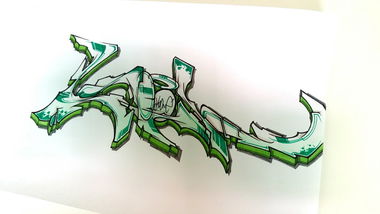 Graffiti Sketch - Photo by koon (2015)