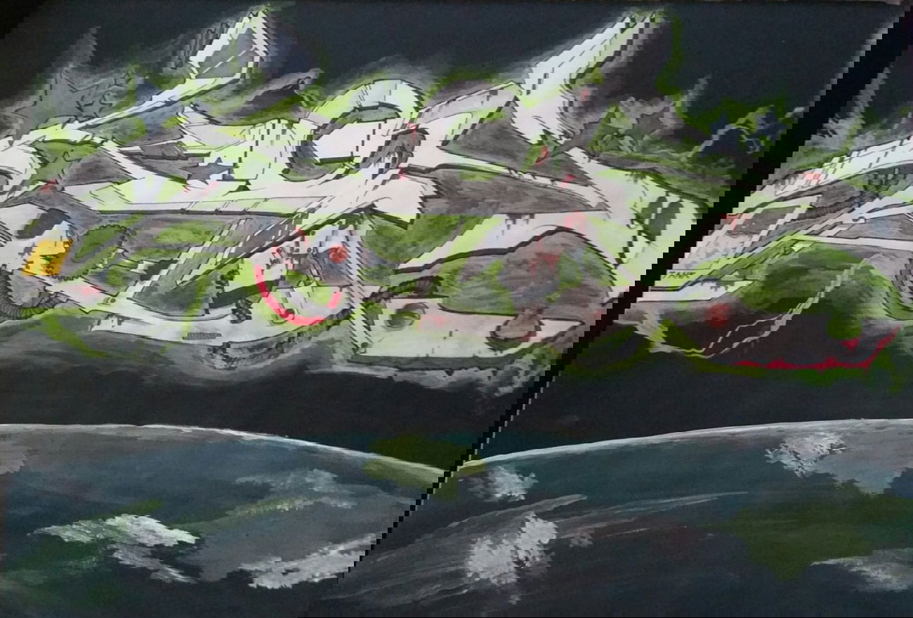 Graffiti Sketch - Photo by koon - koon, roun (2014)