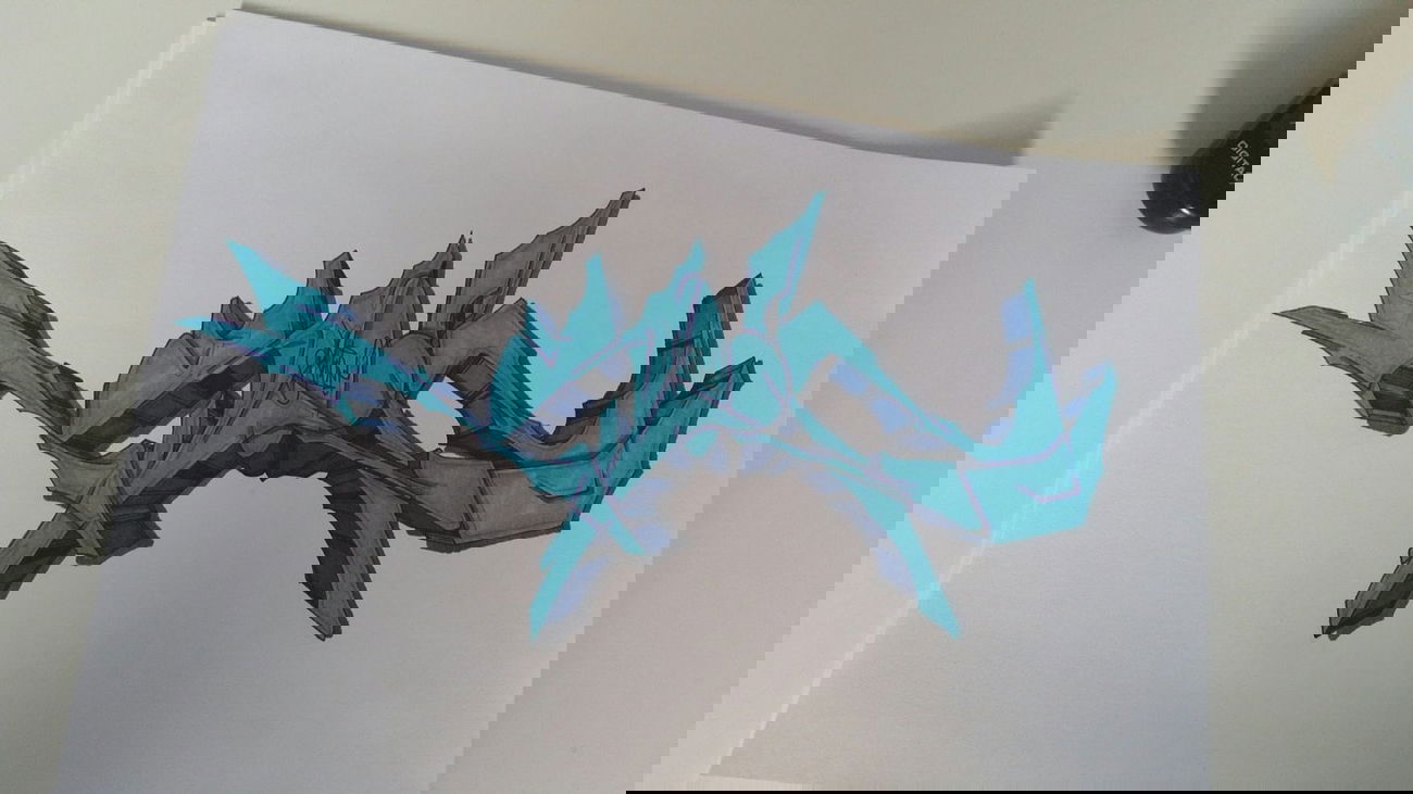 Graffiti Sketch in Landkreis Waldeck-Frankenberg - Photo by koon - koon (2015)