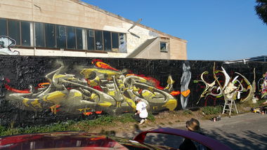 Graffiti Wall - Photo by koon - Köter, zwerg, zupor