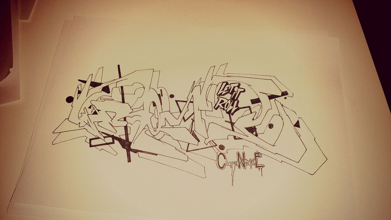 Graffiti Sketch - Photo by koon - koon (2015)