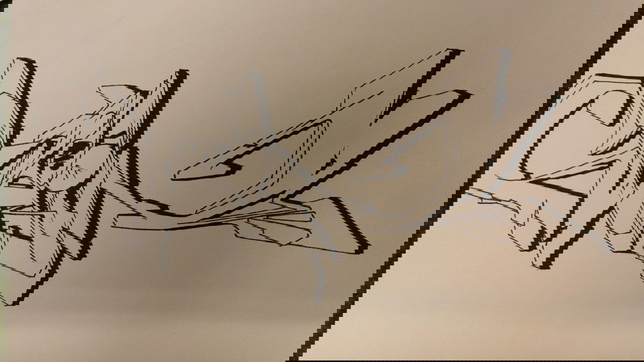 Graffiti Sketch - Photo by koon