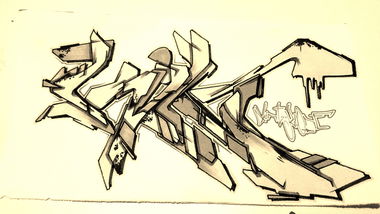 Graffiti Sketch - Photo by koon - kint
